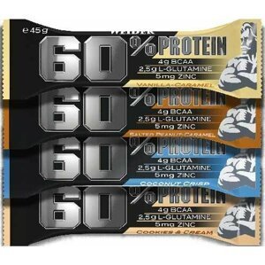 Tyčinka: 60% Protein Bar - Weider 45 g Salted Peanut Caramel