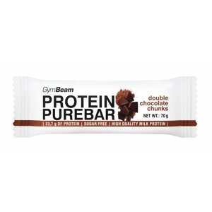 Tyčinka: Protein PureBar - GymBeam 70 g Double Chocolate Chunk