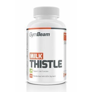 Milk Thistle: Pestrec mariánsky - GymBeam 120 kaps.