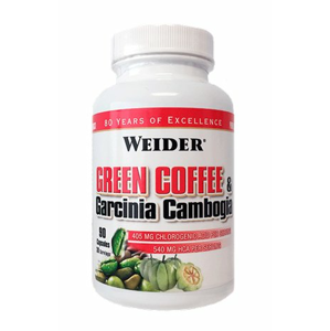 Green Coffee + Garcinia Cambogia - Weider  90 kaps.