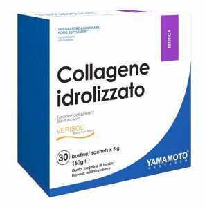 Collagene idrolizzato (zmes 4 kolagénov) - Yamamoto 30 bags x 5 g Wild Strawberry