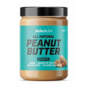 Peanut Butter All Natural - Biotech USA 400 g Crunchy