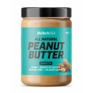 Peanut Butter All Natural - Biotech USA 1000 g  Crunchy