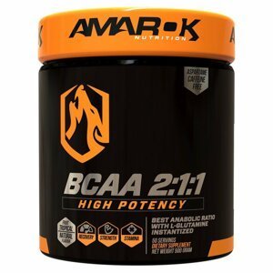 Black Line BCAA 2:1:1 - Amarok Nutrition 500 g Tropical