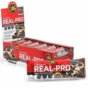 Tyčinka: Real-Pro 50% - All Stars 50 g Chocolate Banana