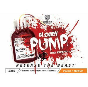 Bloody Pump - Swedish Supplements 300 g Peach+Mango