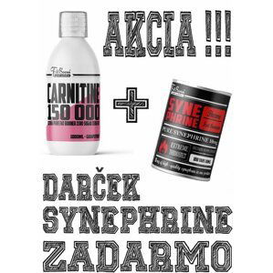 Akcia: Carnitine 150 000 Tekutý + Synephrine Zadarmo - FitBoom 1000 ml. + 100 tbl. Orange