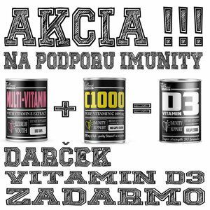 Akcia: Multi-Vitamin + C 1000 + Vitamín D3 Zadarmo - FitBoom 100 tbl. + 100 kaps. + 60 kaps.