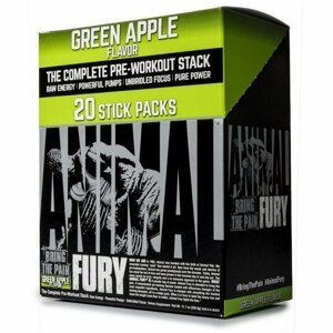 Animal Fury Stick Pack - Universal 20 x 16,5 g Green Apple