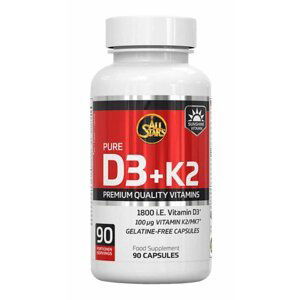 Vitamin D3+K2 - All Stars 90 kaps.