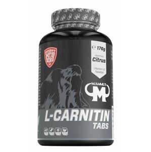 L-Carnitin Tabs (Rozpustné tablety na cmúľanie) - Mammut Nutrition 80 tbl. Citrus