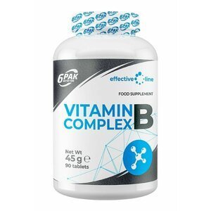 Vitamin B Complex - 6PAK Nutrition 90 tbl.
