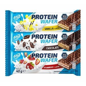 Protein Wafer - 6PAK Nutrition 40 g Chocolate Salted Caramel