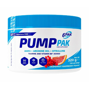 Pump PAK - 6PAK Nutrition 320 g Lemon Pineapple