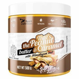 Peanut & Caramel Butter - Sport Definition 500 g
