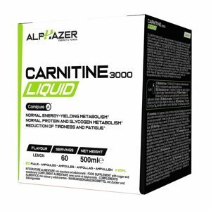 Carnitine 3000 Liquid - Alphazer 20 x 25 ml. Lemon