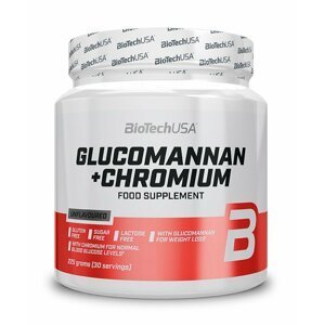 Glucomannan + Chromium - Biotech USA 225 g