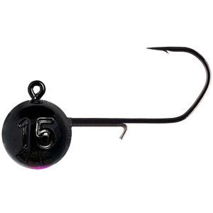 Monkey lures jigová hlavička mnky hook black pink 3 ks 4/0 - 21 g