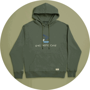 One more cast mikina omc big-eye forest green hoodie - xl