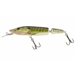 Salmo wobler pike jointed super deep runner limited edition models real pike 11 cm