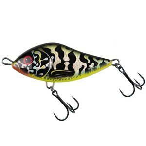 Salmo wobler limited edition slider sinking holographic green pike - 7 cm