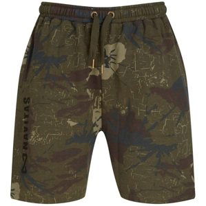 Navitas kraťasy identity camo jogger shorts - l