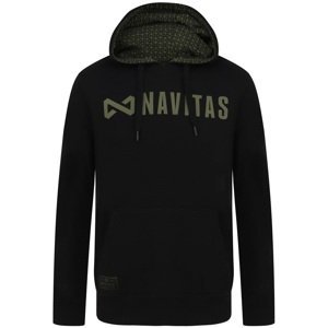Navitas mikina core hoody black - s