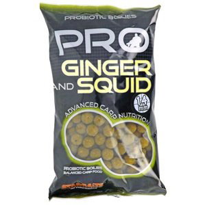 Starbaits boilies pro ginger squid - 1 kg 14 mm