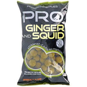 Starbaits boilies pro ginger squid - 1 kg 20 mm