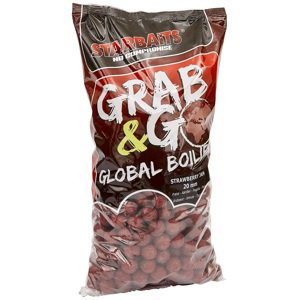 Starbaits boilies g&g global strawberry jam - 2,5 kg 14 mm