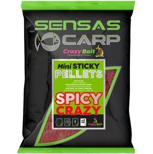 Sensas pelety mini sticky 700 g - spicy