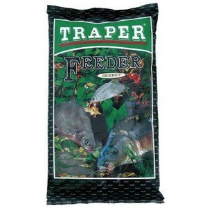 Traper krmítková zmes secret 1 kg - feeder čierny