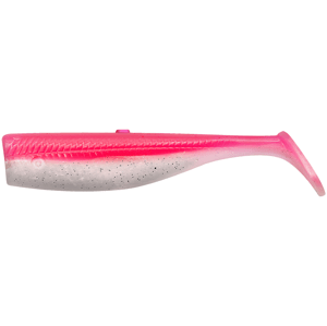Savaga gear gumová nástraha minnow tail pink pearl silver 5 ks -  8 cm 6 g