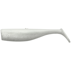 Savaga gear gumová nástraha minnow tail white pearl silver 5 ks -  10 cm 10 g