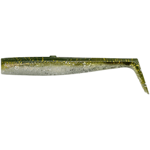 Savage gear gumová nástraha sandeel v2 tail green silver 5 ks - 11 cm 10 g