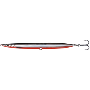 Savage gear sandeel pencil sinking black red - 12,5 cm 19 g