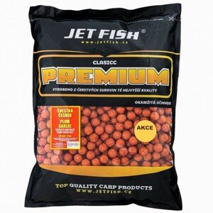 Jet fish boilie premium clasicc 5 kg 24 mm - slivka / cesnak