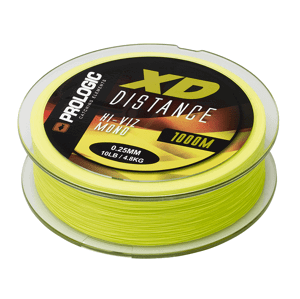 Prologic vlasec xd distance mono hi pozri yellow 1000 m - priemer 0,30 mm / nosnosť 6,6 kg