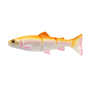 Savage gear gumová nástraha 4d line thru trout slow sinking albino base - 30 cm 290 g