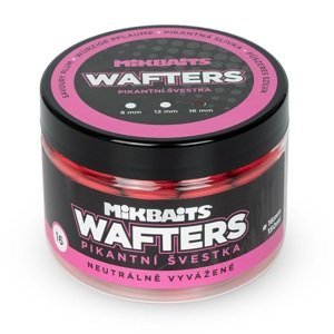 Mikbaits boilie wafters pikantná slivka 150 ml - 16 mm