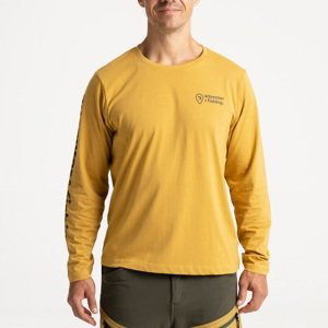 Adventer & fishing tričko dlhý rukáv sand - veľkosť l