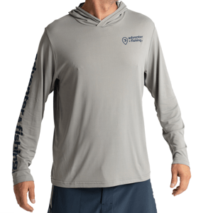 Adventer & fishing funkčné hoodie uv tričko limestone - veľkosť s