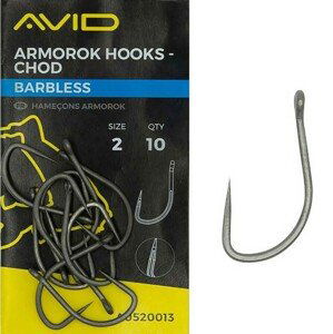 Avid carp háčiky armorok hooks chod barbless - 6