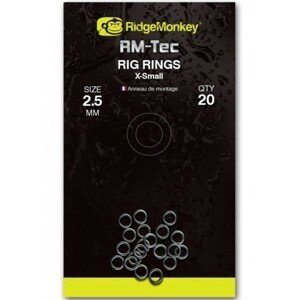 Ridgemonkey krúžky rm-tec rig rings - 2,5 mm