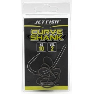 Jet fish háčiky curve shank 10 ks - 2