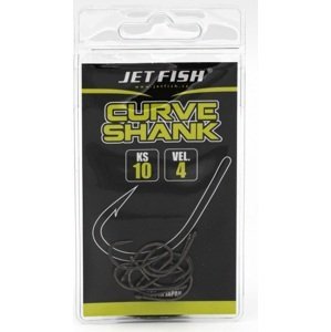 Jet fish háčiky curve shank 10 ks - 4