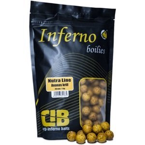 Carp inferno boilies nutra line ananás krill - 1 kg 20 mm