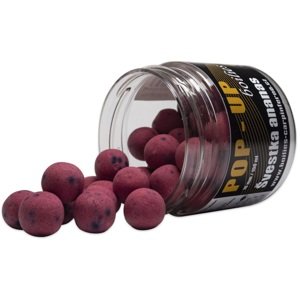 Carp inferno pop up boilies 150 ml 16 mm ananás slivka