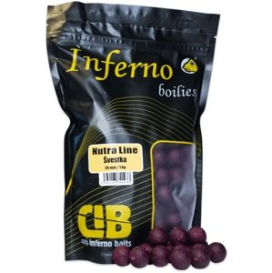 Carp inferno boilies nutra line slivka - 1 kg 20 mm