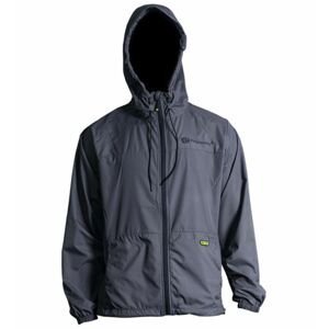 Ridgemonkey bunda apearel dropback lightweight hydrophobic jacket grey - s